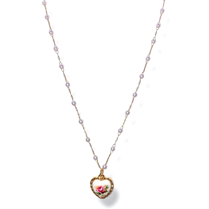 Your Pretty Heart Pendant Necklace *Final Sale*