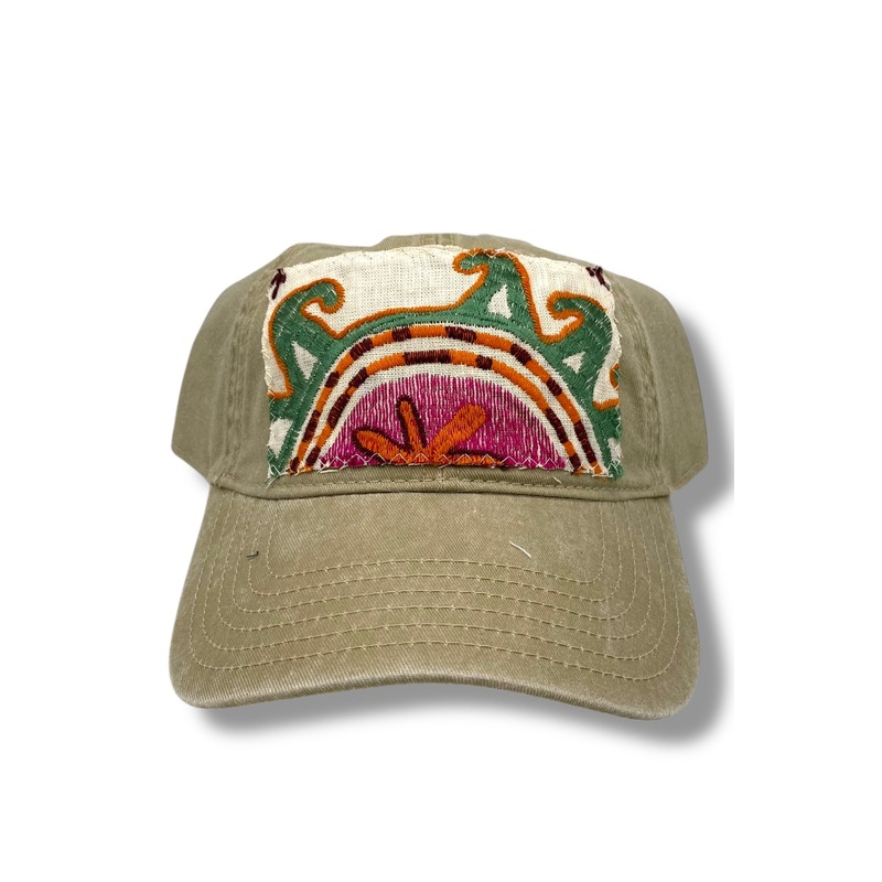 Kilim Baseball Hat Khaki 4