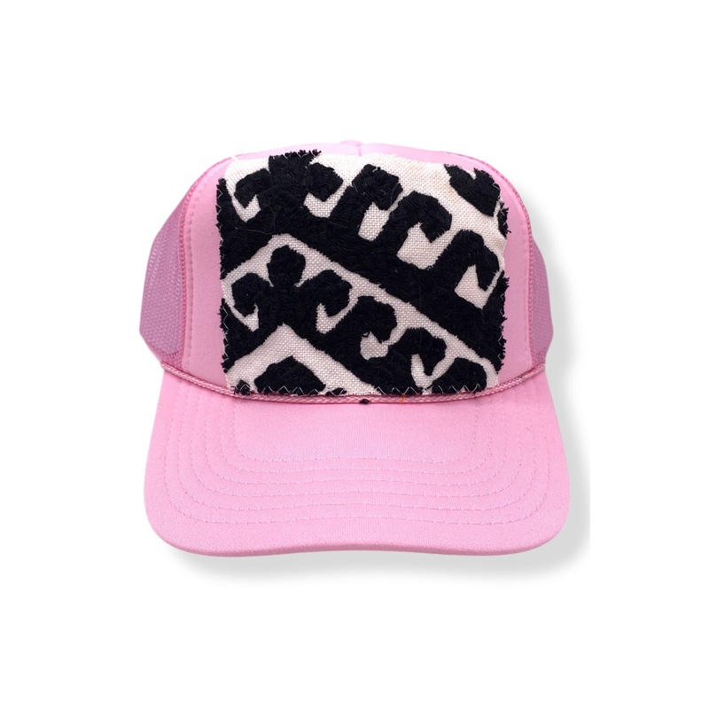 Kilim Trucker Hat – Baby Pink 71