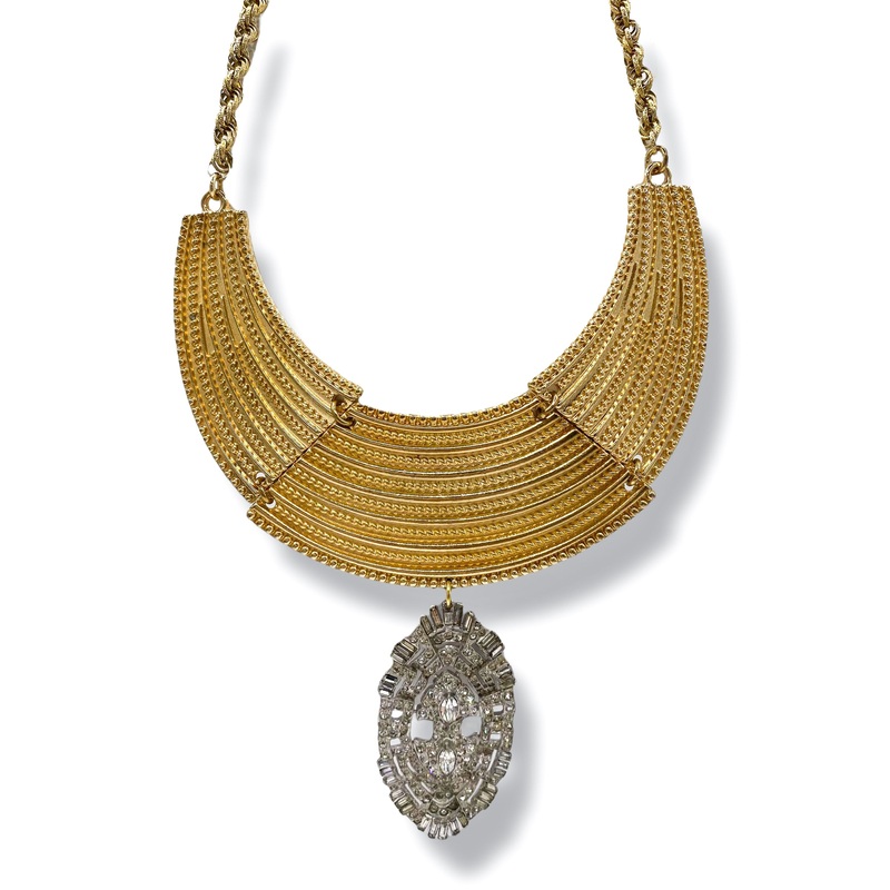 Made In The Deep South 1920s Brooch 1970s Necklace