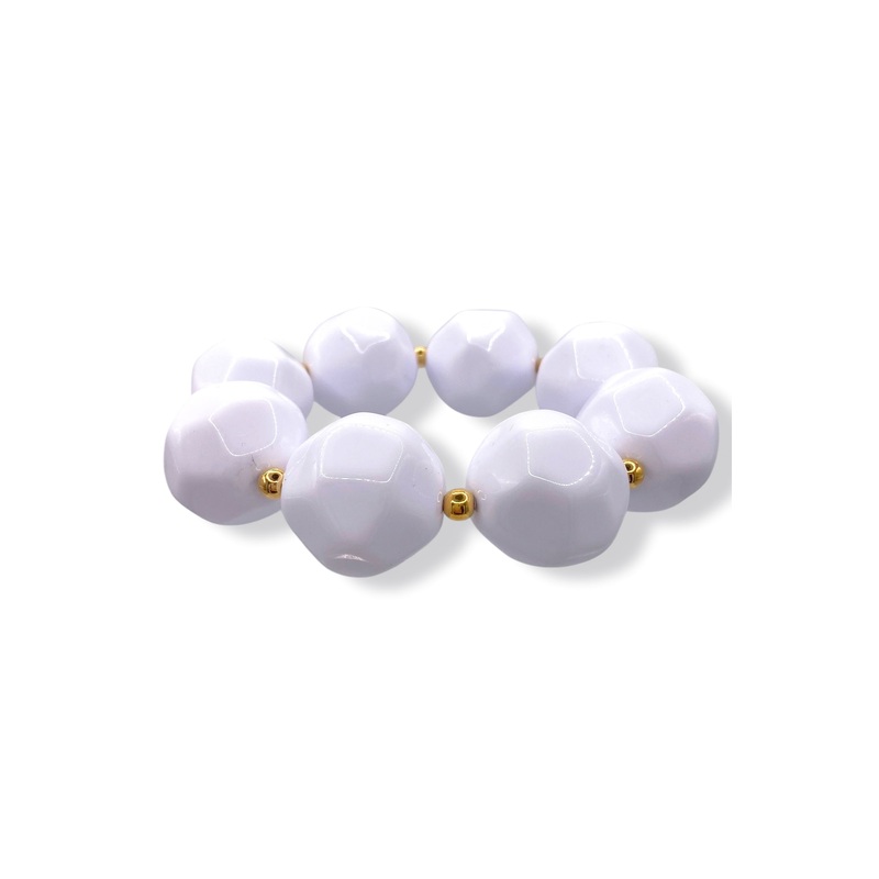 Yochi Time Flies Beaded Bracelet