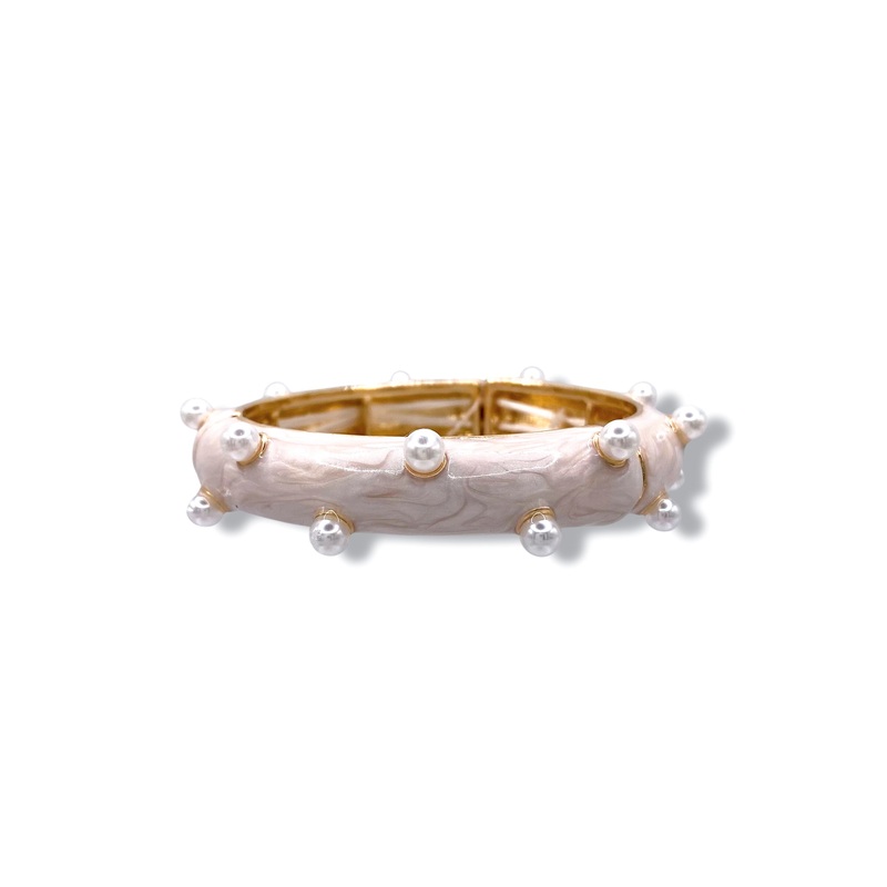 Back To Back White Bracelet *Final Sale*