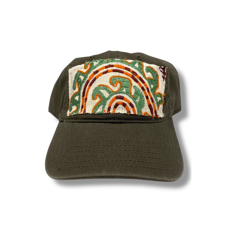 Kilim Baseball Hat Brown 5
