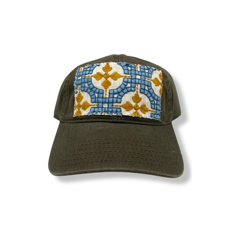 Kilim Baseball Hat Brown 7