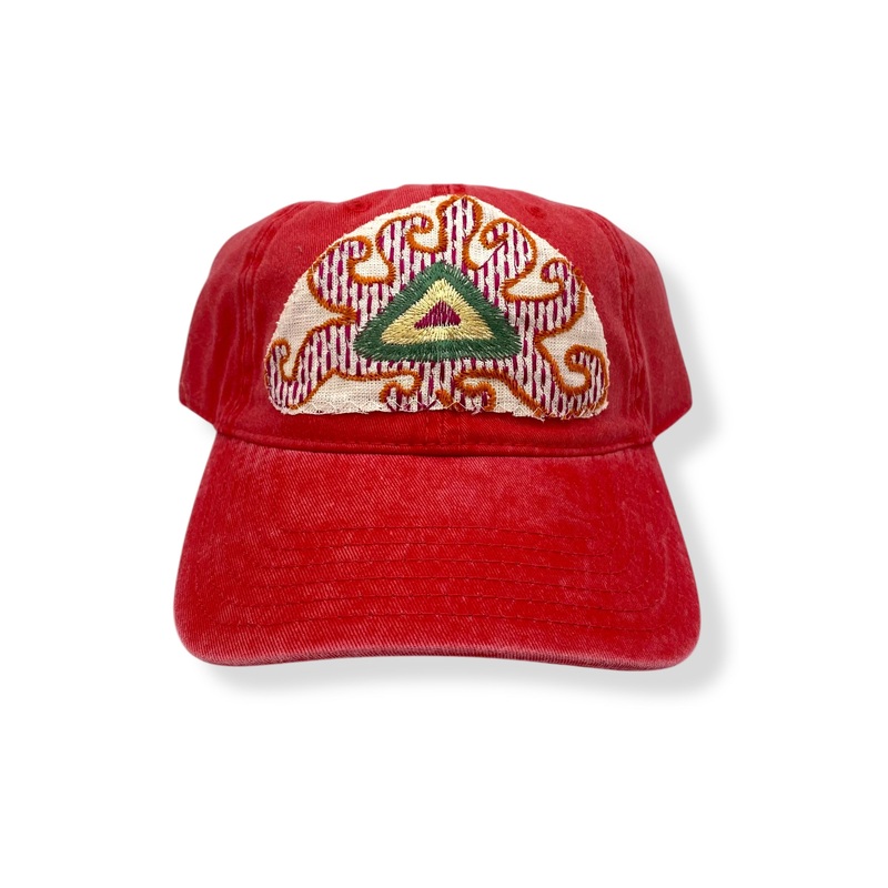 Kilim Baseball Hat Red 21