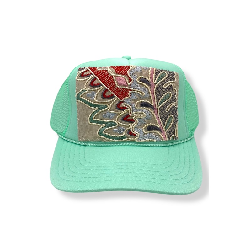 Kilim Trucker Hat – Seafoam 61