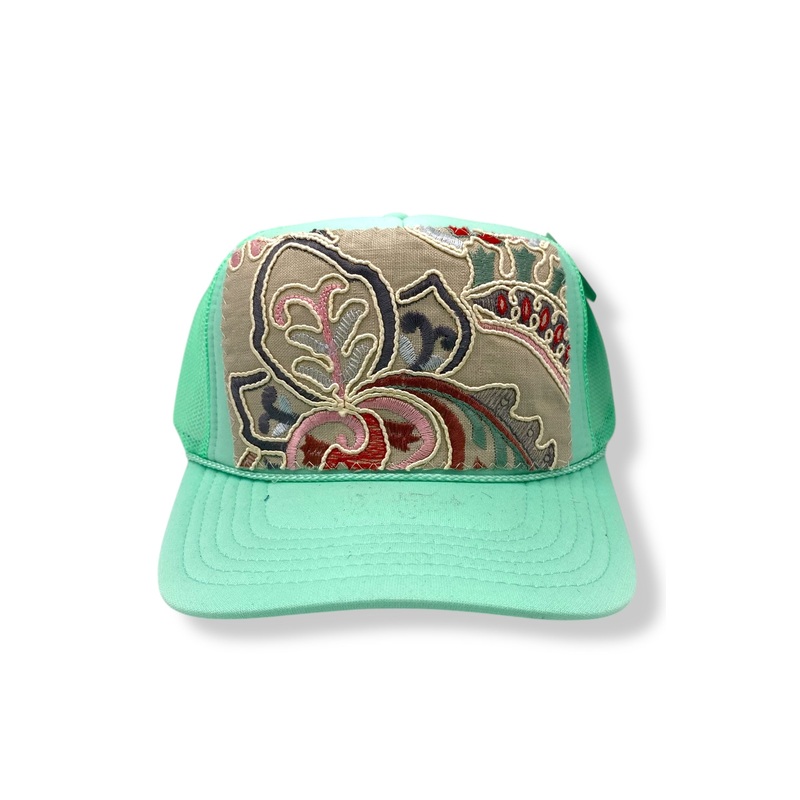 Kilim Trucker Hat – Seafoam 71