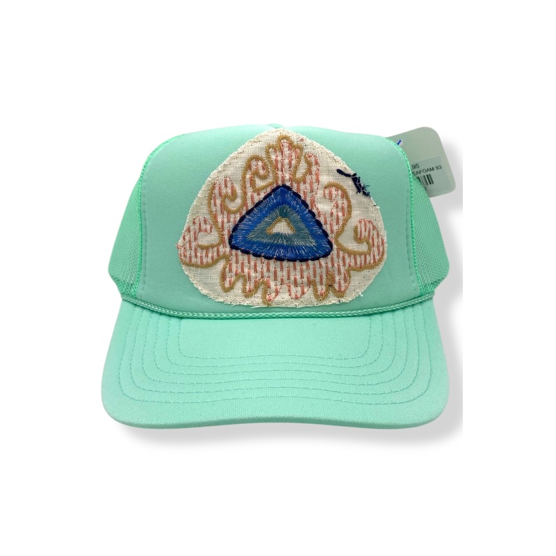 Kilim Trucker Hat – Seafoam 93