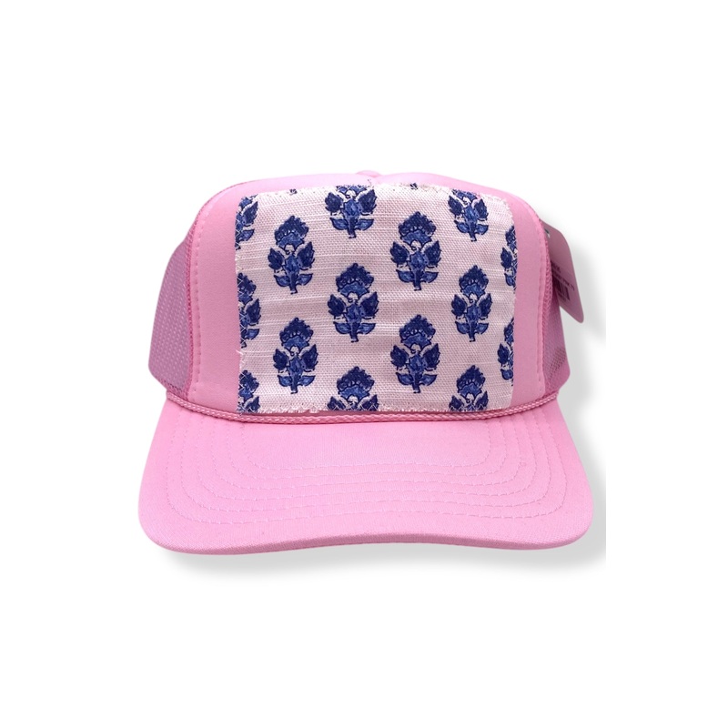 Kilim Trucker Hat – Baby Pink 79