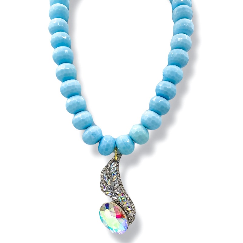 Made in the Deep South 1970s Brooch 1960s Bead Necklace