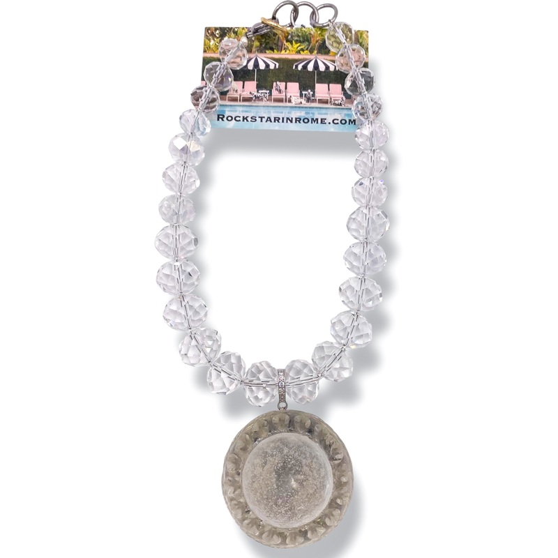 Rockstar In Rome 30’s Salt Necklace