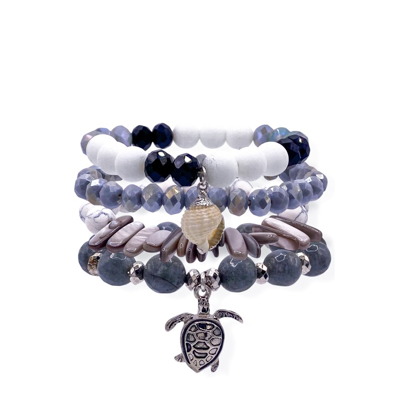 Be Back Soon Beaded Bracelet Set *Final Sale*