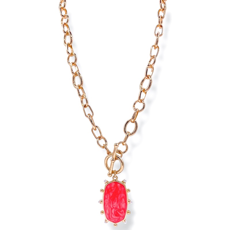 Best All Around Red Pendant Necklace *Final Sale*