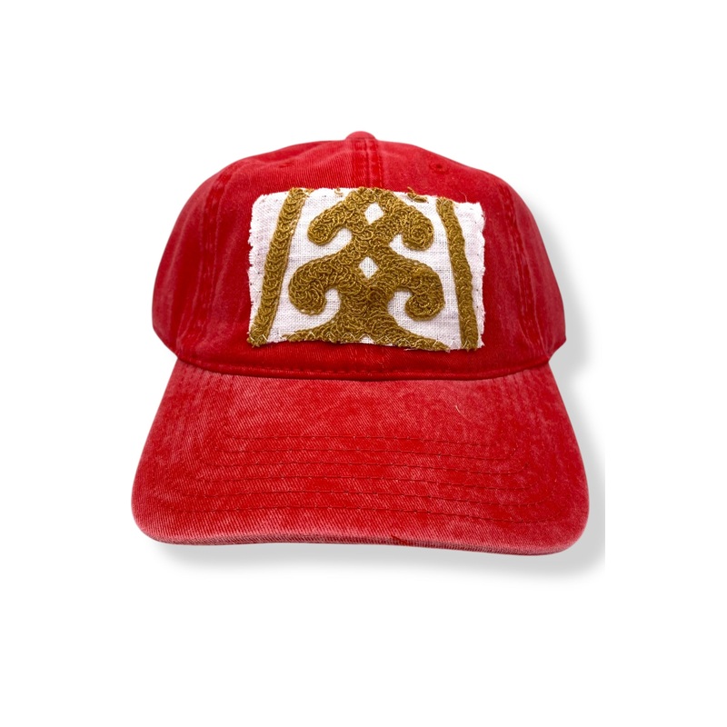 Kilim Baseball Hat Red 6