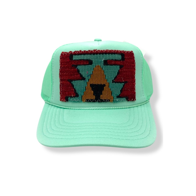 Kilim Trucker Hat – Seafoam 62