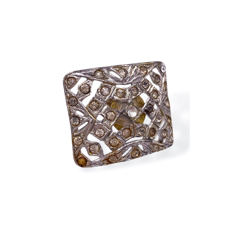 Made in the Deep South 1920s Shoe Clip Adjustable Ring