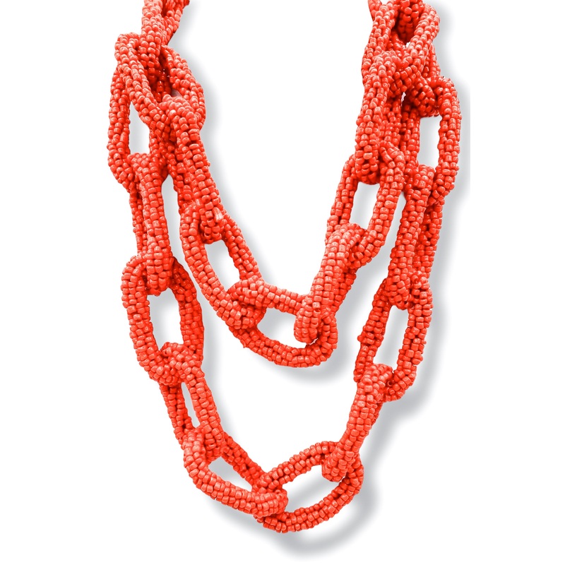 Better Than Ever Beaded Chain Necklace