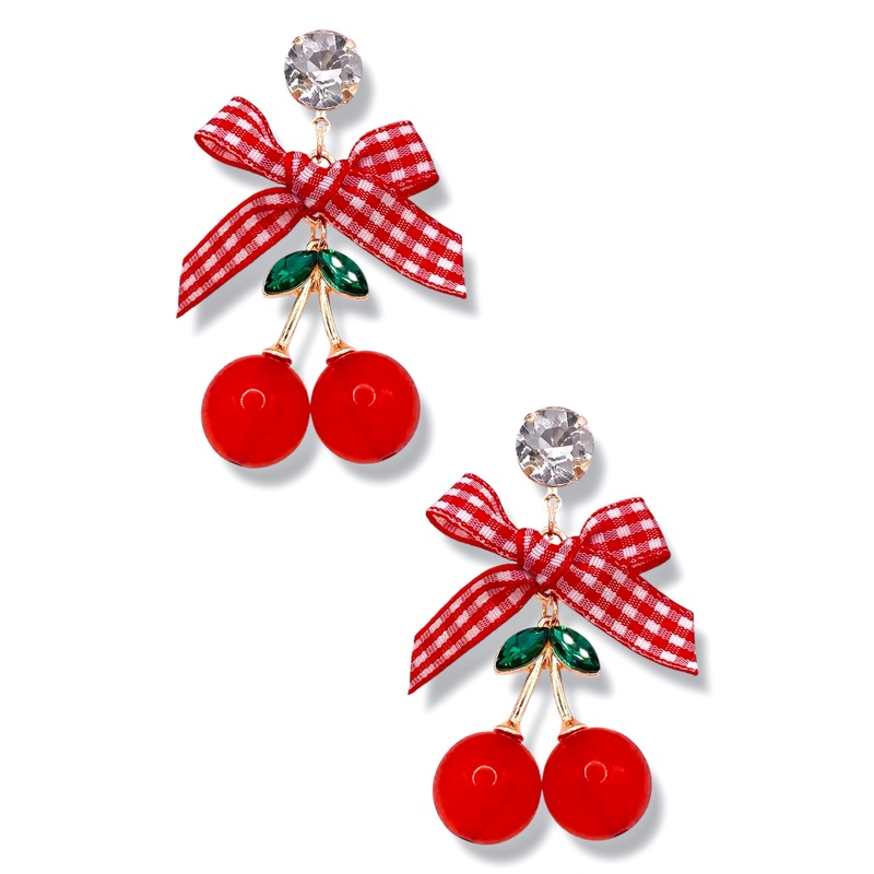 In The Midst Of Summer Cherry Earrings