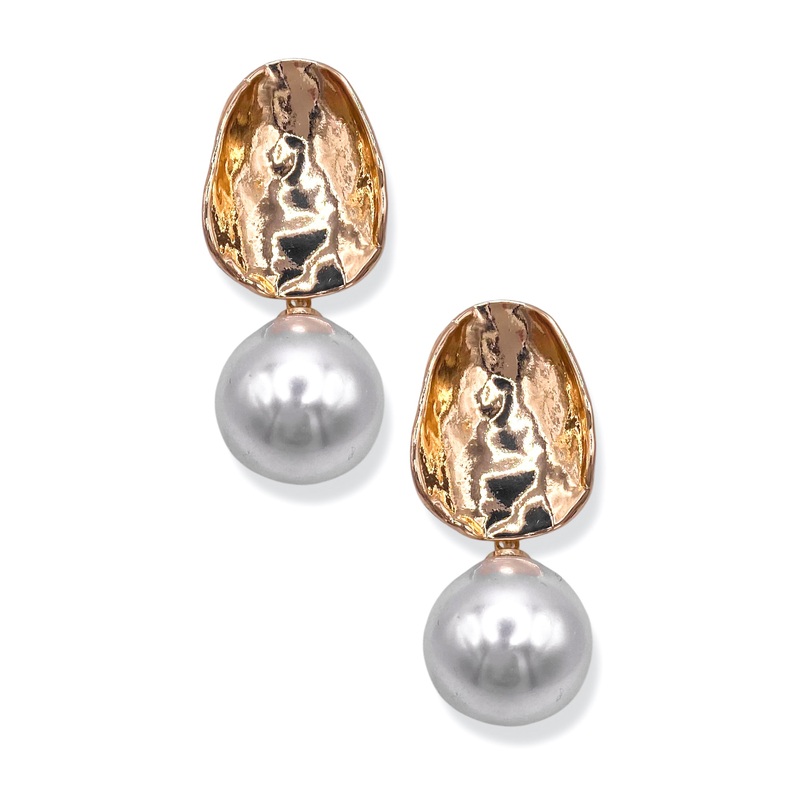 Moment In Time Pearl Drop Earrings