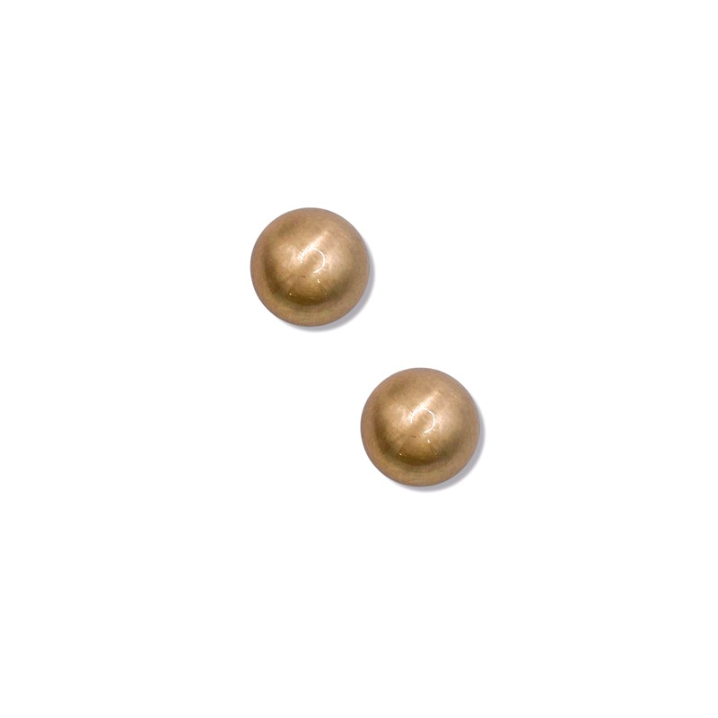 All Yours Gold Ball Stud Earrings