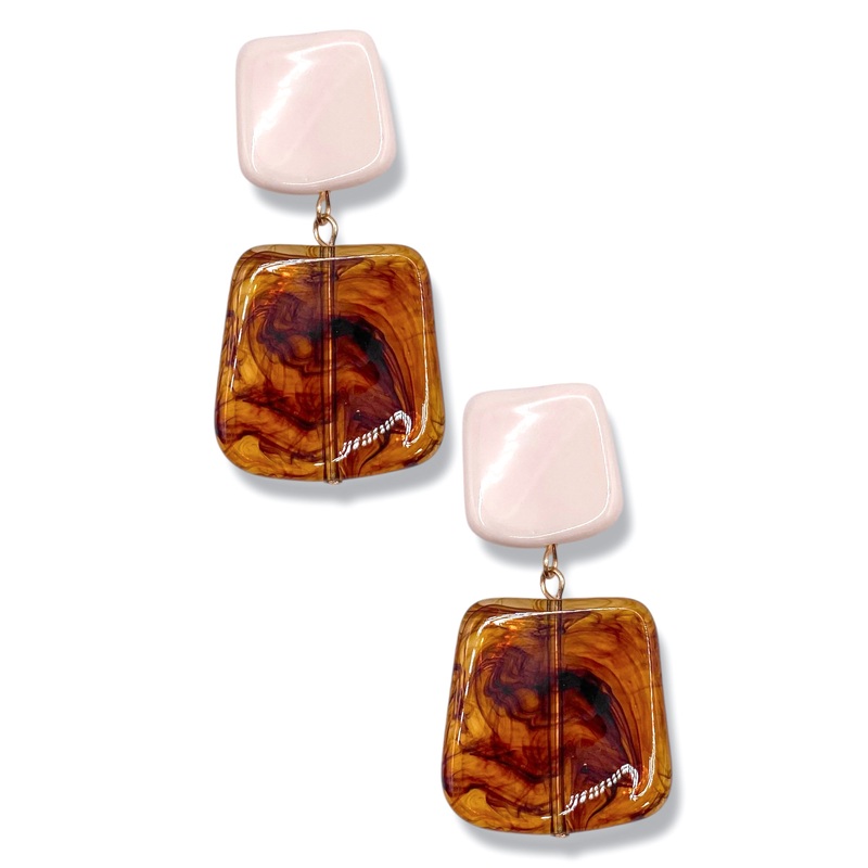 Hard To Please Acrylic Drop Earrings