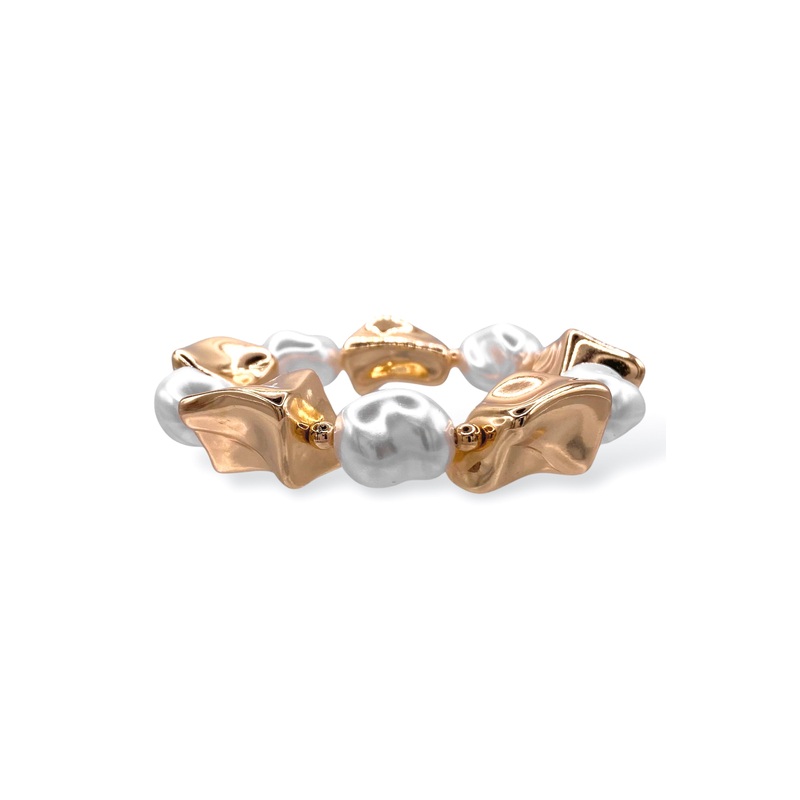 Close Call Beaded Stretch Bracelet