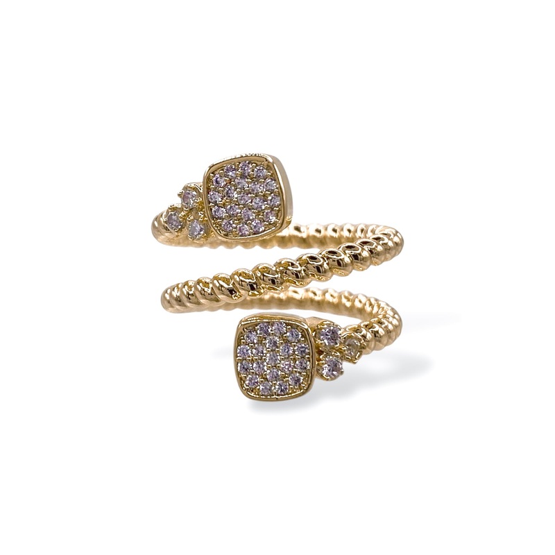 Spin You Around Adjustable Ring