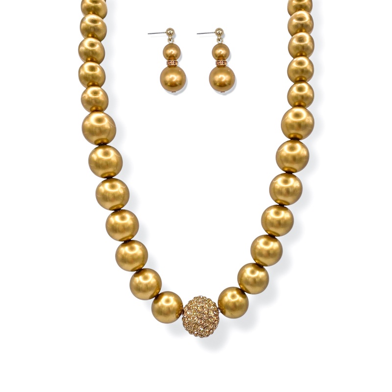 Back to The Start Beaded Necklace