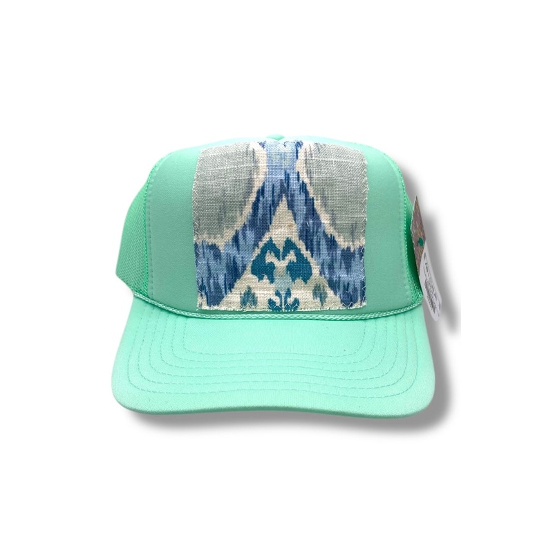 Kilim Trucker Hat – Seafoam 119