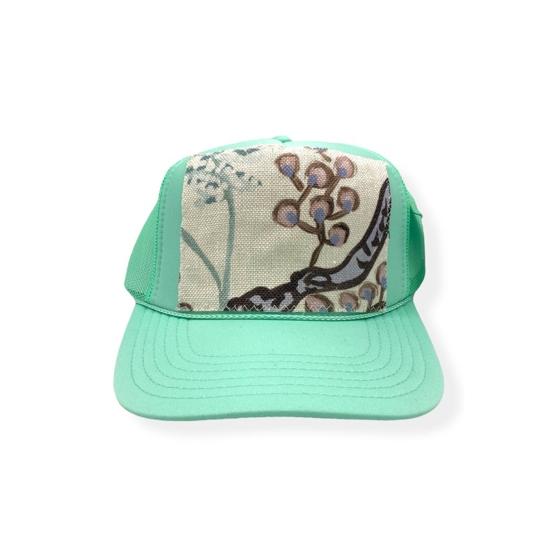 Kilim Trucker Hat – Seafoam 123