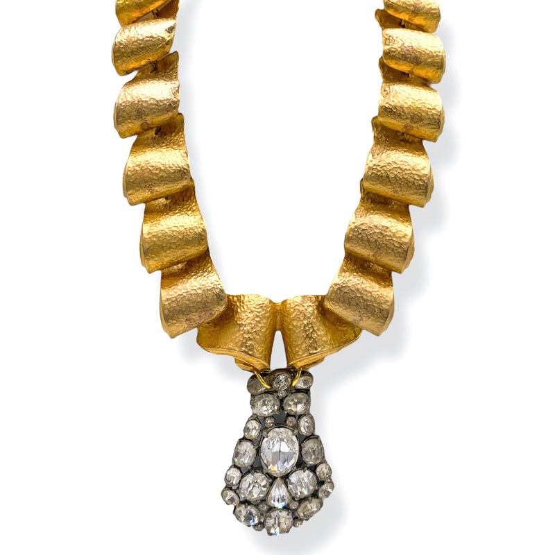 Made in the Deep South 1930s Dress Clip 1970s Necklace