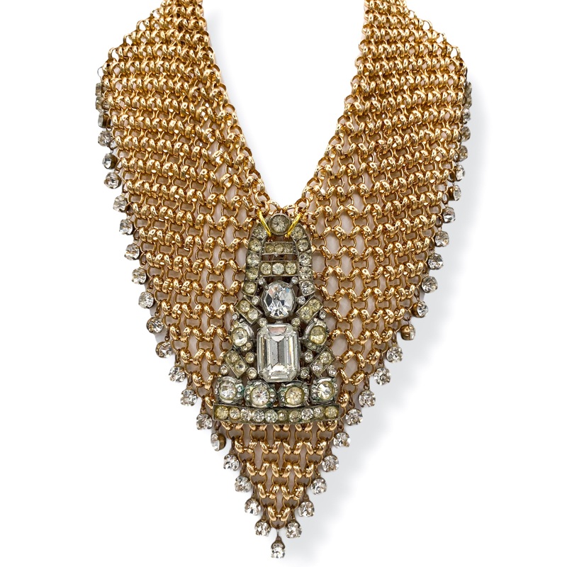 Made in the Deep South 1930s Fur Clip 1970s Necklace