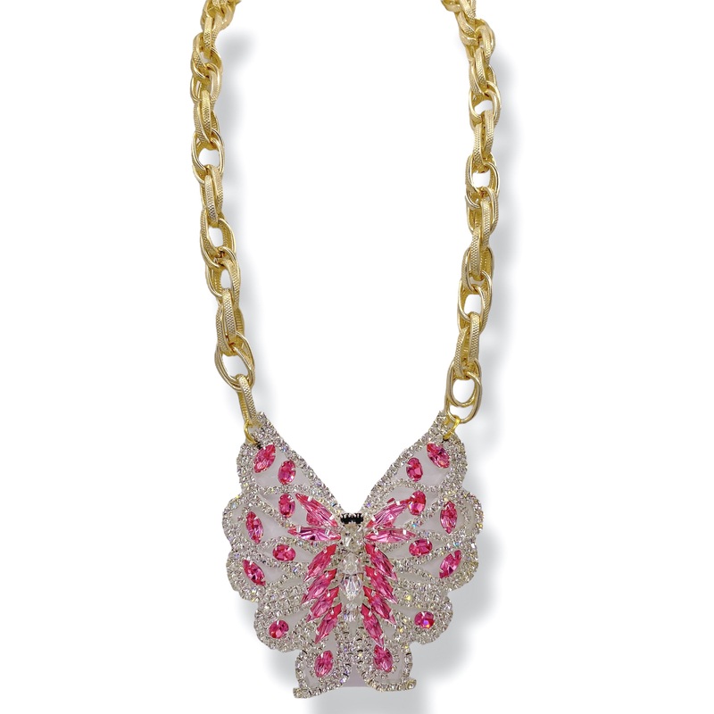 Made in the Deep South 1960s Pendant 1970s Chain Belt Necklace