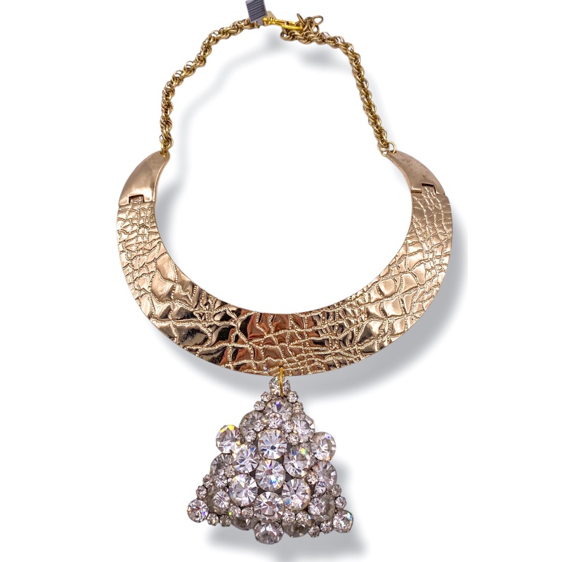 Made In The Deep South 1970s Brooch Necklace *Final Sale*