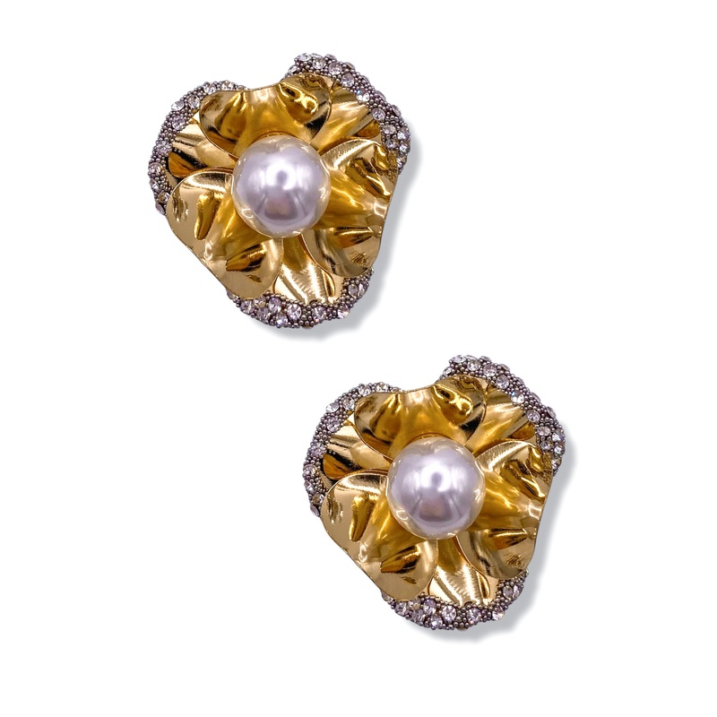 Time Will Go Statement Earrings *Final Sale*
