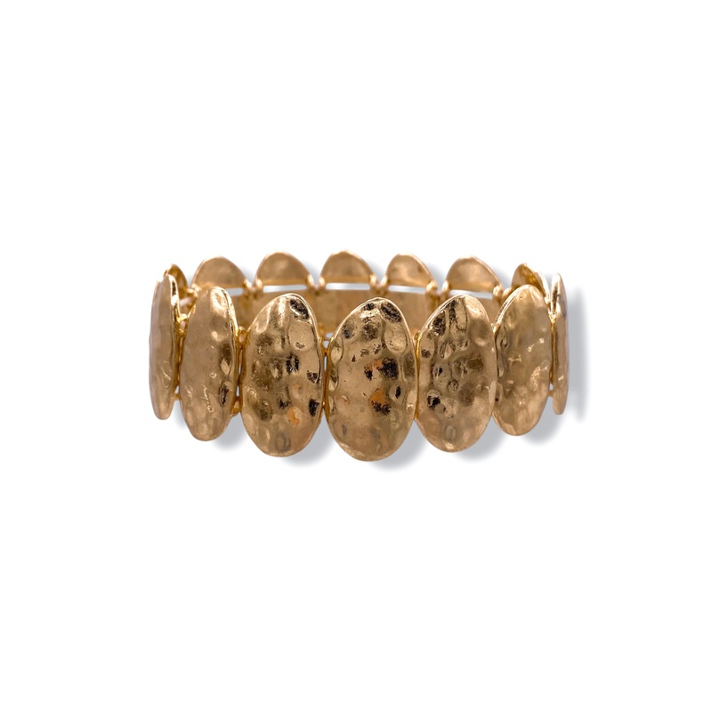 Undeniable Gold Mini Stretch Bracelet