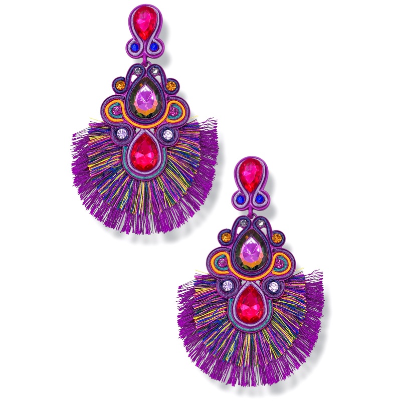 Doing My Best Beaded Statement Earrings