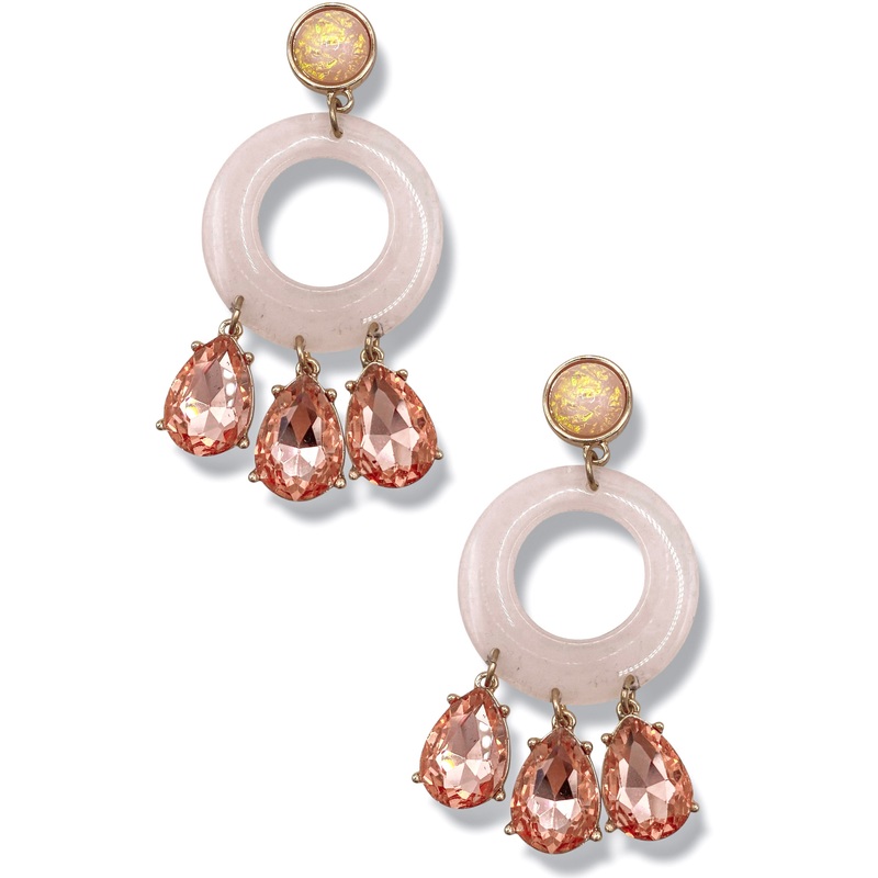 Full Circle Moment Acrylic Earrings *Final Sale*
