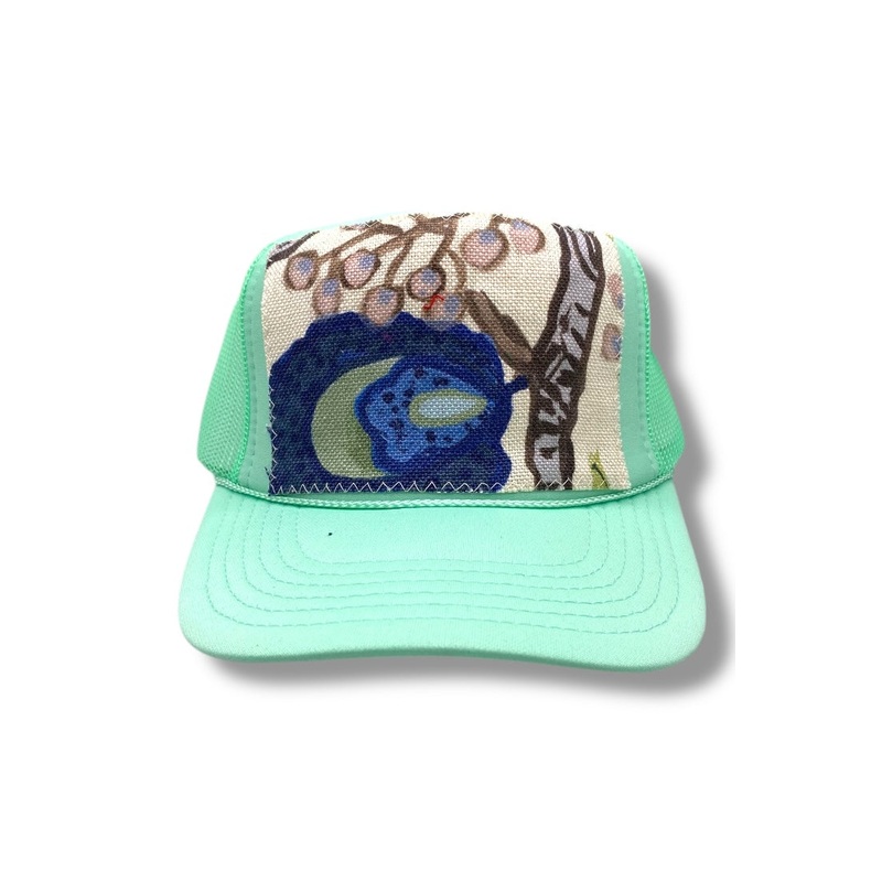 Kilim Trucker Hat – Seafoam 104