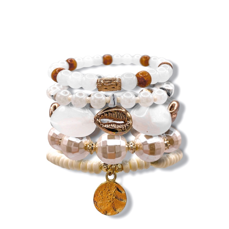 Touch Of Charm Beaded Bracelet Set *Final Sale*