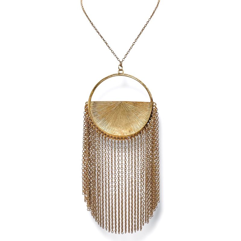 Bold Beauty Long Pendant Necklace
