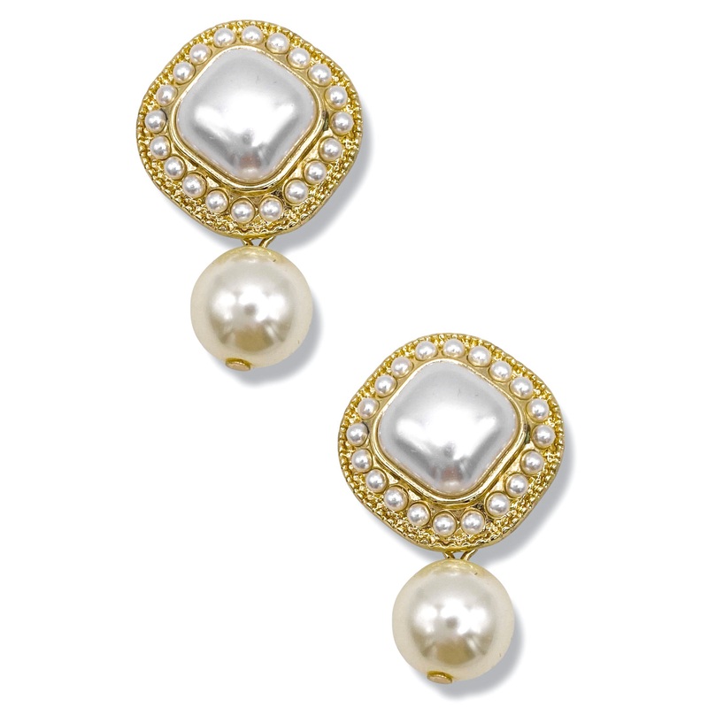 Aria Pearl Earrings *Final Sale*