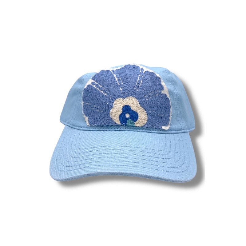 Kilim Baseball Hat – Pale Blue 10