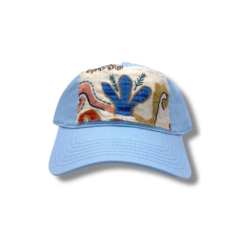 Kilim Baseball Hat – Pale Blue 7