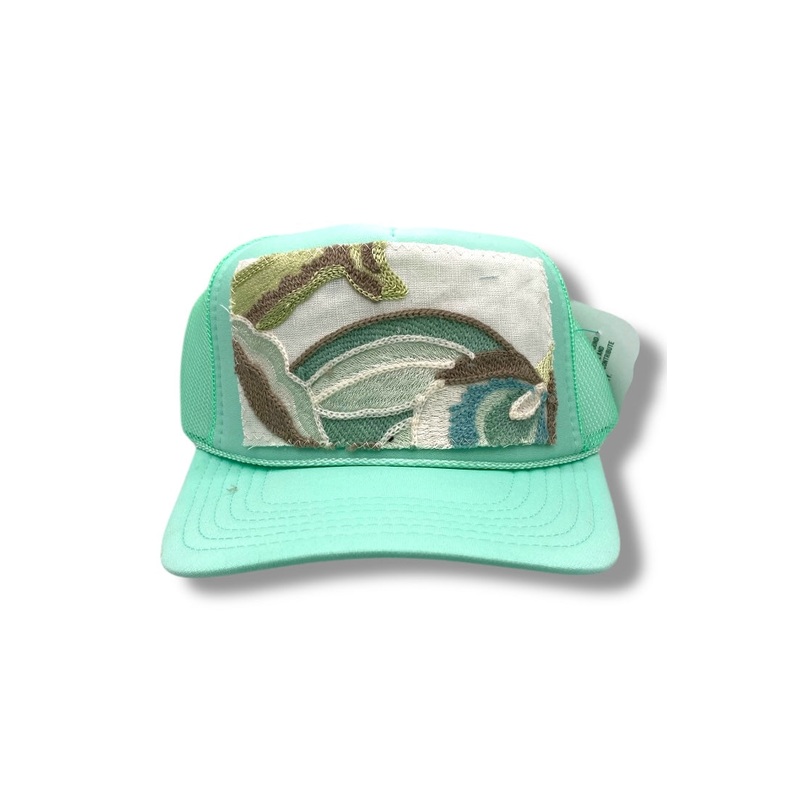 Kilim Trucker Hat – Seafoam 112