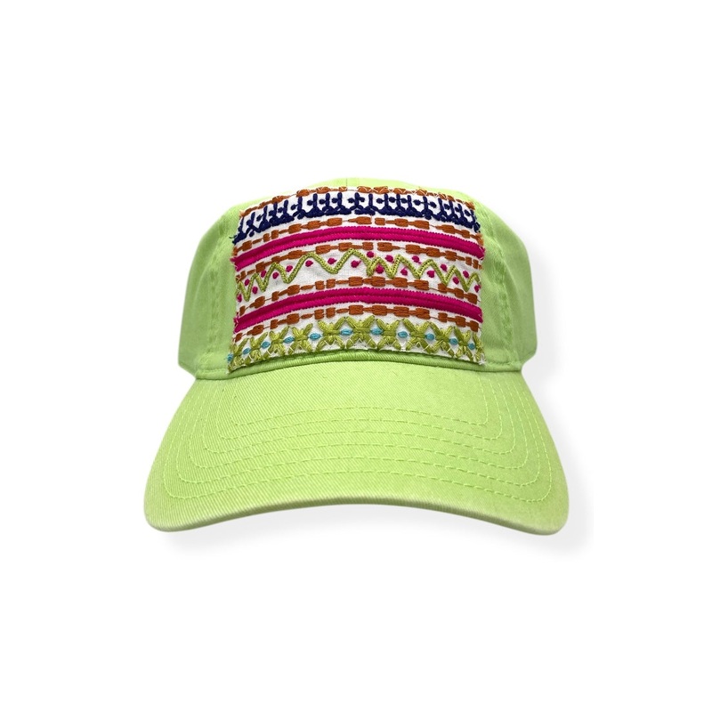 Kilim Baseball Hat – Lime 18