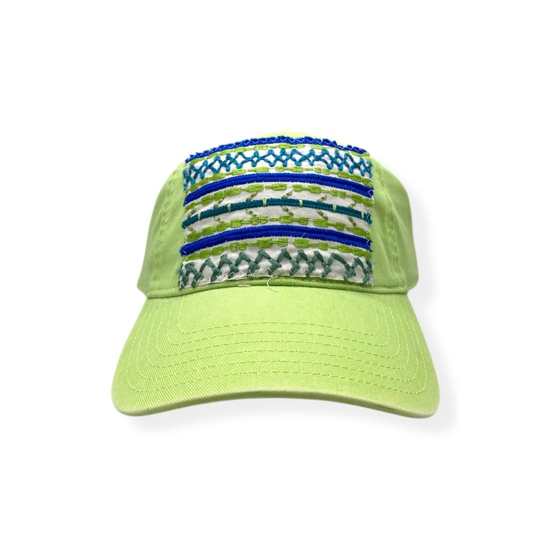 Kilim Baseball Hat – Lime 21