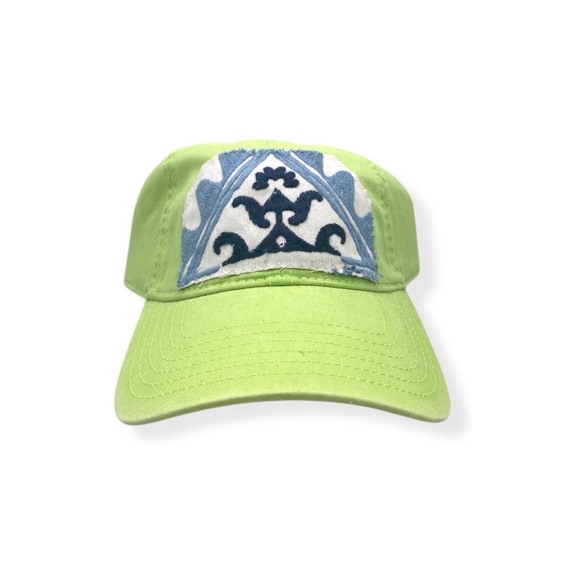 Kilim Baseball Hat – Lime 40