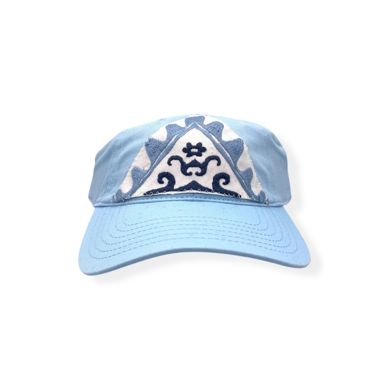 Kilim Baseball Hat – Pale Blue 14