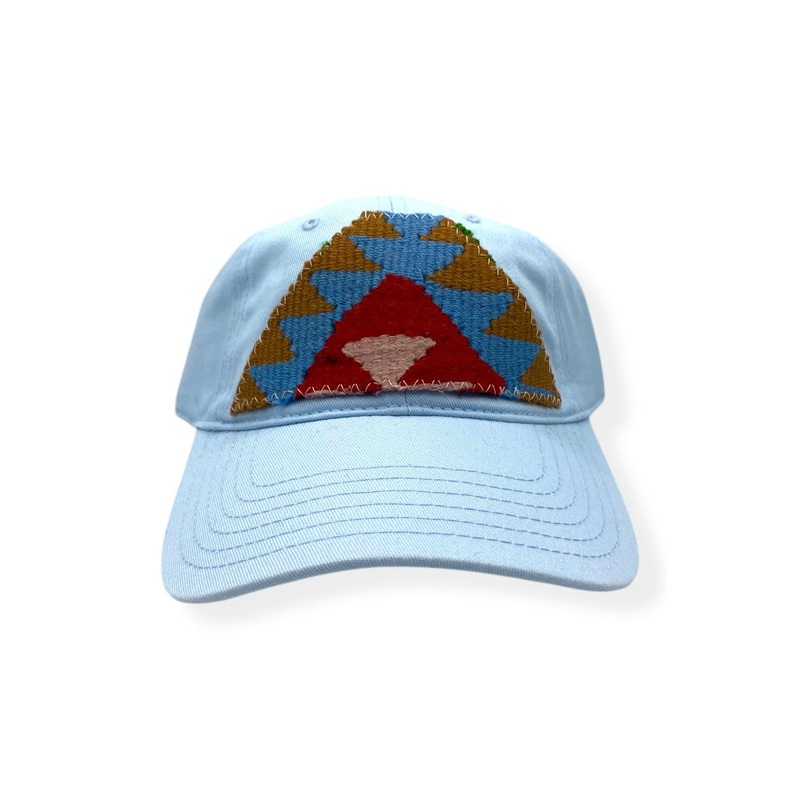 Kilim Baseball Hat – Pale Blue 22